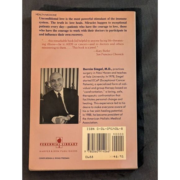 Love medicine & miracles self-healing paperback novel - Picture 2 of 2